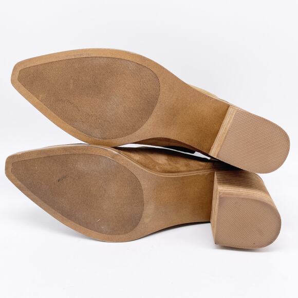 Steve Madden Women's Havannah Heel Pointed Toe Shooties Brown Suede Size 9.5M - Picture 6 of 11